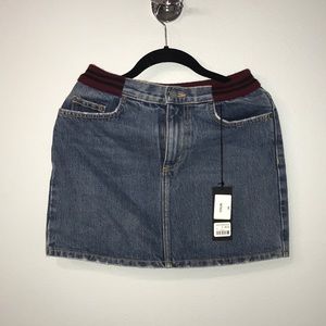Brand New Carmar Denim Skirt